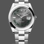 Replica Rolex Datejust 41-M126300 0013, Oyster roestvrij staal, wijzerplaat leisteen, grijze wijzerplaat voor heren
