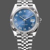 Replica Heren Rolex Day Date 40-M228236 0003, platina, zwarte wijzerplaat