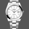 Replica Rolex Datejust 41-M126300 0005, roestvrij staal, witte wijzerplaat, heren