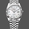 Replica Heren Rolex Datejust 41-126334, Staal & Witgoud, MOP Diamanten Wijzerplaat, Heren MOP Wijzerplaat