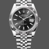 Replica Heren Rolex Datejust 41-126333 0017, Staal & Geelgoud, Witte MOP Diamanten Wijzerplaat, Oyster MOP