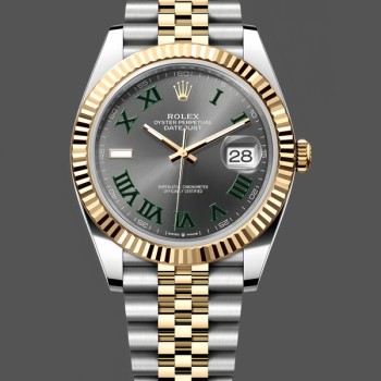 Replica Rolex Day Date 36-m128396TBR 0024 voor heren, 36mm, Helderblauwe Met Diamant bezette Wijzerplaat, Met Diamant bezette Ring, Blauw