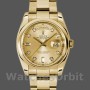 Replica Rolex Day-Date 36mm Unisex-118208-Champagne Diamond Dial Champagne