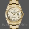 Replica Rolex Day-Date 36mm Unisex-118208-Roman Numeral Pyramid-Ivory Dial Ivoor