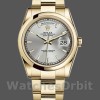 Replica Rolex Day-Date 36mm Unisex-118208-Zilveren wijzerplaat-Goud Zilver