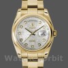 Replica Rolex Day-Date 36mm Unisex-118208-Zilver Diamond Jubilee Dial Zilver