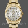 Replica Rolex Day-Date 36mm Unisex-118208-Zilver Diamond Jubilee Dial Zilver