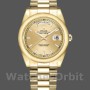 Replica Rolex Day-Date 36mm voor heren-118208 Geelgoud-Kampagne wijzerplaat