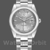 Replica Rolex Day-Date 36mm Unisex-118209-Zilveren wijzerplaat Zilver