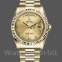 Replica Rolex Day-Date 36mm voor heren-118238-Champagne wijzerplaat Champagne