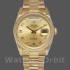 Replica Rolex Day-Date 36mm voor heren-118238-Champagne Dial-Arabisch cijfer Champagne