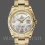 Replica Rolex Day-Date 36mm Unisex-118238-MOP-White Dial MOP