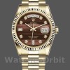 Replica Rolex Day-Date 36mm Unisex-118238 Geelgoud-Diamant Bulls Eye Dial Bulls Eye