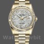 Replica Rolex Day-Date 36mm Unisex-118238 Geelgoud-Diamant Wijzerplaat Meteoriet<br />