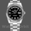 Replica Rolex Day-Date 36mm Unisex-118239-Zwarte Diamanten Wijzerplaat Zwart<br />