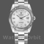 Replica Rolex Day-Date 36mm Unisex-118239-Jubileum-zilveren wijzerplaat Zilver