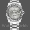 Replica Rolex Day-Date 36mm unisex-118239-Rhodium Romeinse wijzerplaat