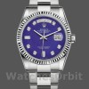 Replica Rolex Unisex's Day-Date 36mm Unisex-118239-Witgoud-Diamond-Lapis Lazuli Blauwe Wijzerplaat