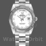 Replica Rolex Day-Date 36mm Unisex-118239-Witgoud-Witte Romeinse Cijfer Wijzerplaat Wit<br />