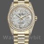 Replica Rolex Day-Date 36mm Unisex-118388 Geelgoud-Diamant Meteoriet Wijzerplaat Meteoriet<br />