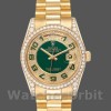 Replica Rolex Day-Date 36mm Unisex-118388 Geelgoud-Groen email Diamant Dial Groen <br />