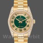 Replica Rolex Day-Date 36mm Unisex-118388 Geelgoud-Groen email Diamant Dial Groen <br />