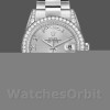 Replica Rolex Day-Date 36mm Unisex-118389-Zilver Romeinse cijfers Wijzerplaat Zilver