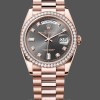 Replica Rolex Day-Date 36mm unisex-128345RBR-Slate Dial-Everose Gold Slate