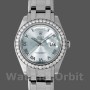 Replica Heren Rolex Day-Date-18946, 39mm, ijsblauwe Romeinse wijzerplaat, speciale editie