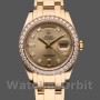 Replica Heren Rolex Day-Date-18948, 39mm, champagne diamant wijzerplaat, speciale editie