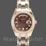Replica Heren Rolex Day-Date-18948, 39mm, Speciale Editie, Donker MOP Diamanten Jubileum Wijzerplaat, Heren MOP