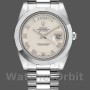 Replica Heren Rolex Day-Date-218206, 41mm, Platina, Concentrische Cirkel Ivoor Romeinse Cijfer Wijzerplaat
