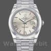 Replica Heren Rolex Day-Date-228206, 40mm, Zilveren Romeinse Cijfer Wijzerplaat, Platina