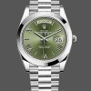 Replica Rolex Day Date 40-228236, heren, groene wijzerplaat, groen