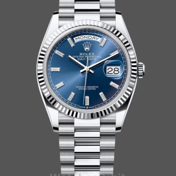 Replica Rolex Datejust 36-m126284RBR 0017, 36mm, Roestvrij staal, Wit Romeins Jubileum, voor heren