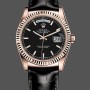 Replica Rolex Day Date 36-m128239 0069 voor heren, witgoud, wijzerplaat met blauwe diamant