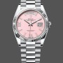 Replica Rolex Day Date 36-M128236 0020 voor heren, witgoud, blauwe ombre wijzerplaat