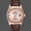 Replica Heren Rolex Day Date 36-m128236 0006, Roze Romein, Roze