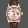 Replica Heren Rolex Day Date 36-m128236 0006, Roze Romein, Roze