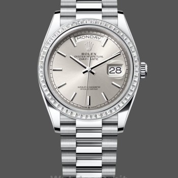 Replica Heren Rolex Datejust 41-126334 0024, Automatisch, Witte Wijzerplaat