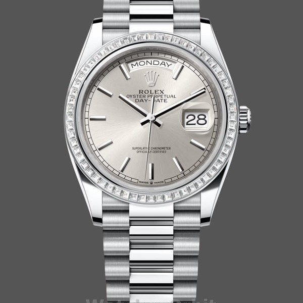 Replica Heren Rolex Datejust 41-126334 0024, Automatisch, Witte Wijzerplaat