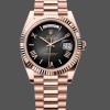 Replica Heren Rolex Day Date 40-m228235 0055, 40mm, 18K Everose Goud, Grijs