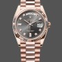 Replica Heren Rolex Submariner 40-16613T, 18K, Champagne Diamond Dial, Zwarte Bezel, Gold Champagne Dial