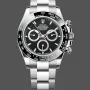 Replica Heren Rolex Cosmograph Daytona 40MM Oystersteel M126500LN - 2024 Editie Zwart