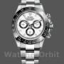 Replica Rolex Cosmograph Daytona 40mm Heren-116500LN-Roestvrij Staal-Witte Wijzerplaat Wit