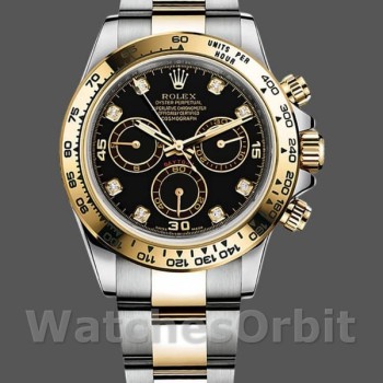 Replica Heren Rolex Datejust 279178-28mm, Geelgoud, Witte Romeinse Wijzerplaat, Dame Zwart