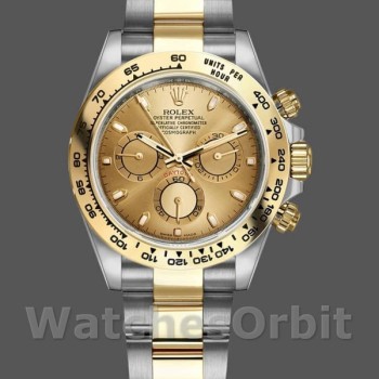 Replica Heren Rolex Cosmograph Daytona-116503, 40mm, Champagne Index Dial, Heren Champagne