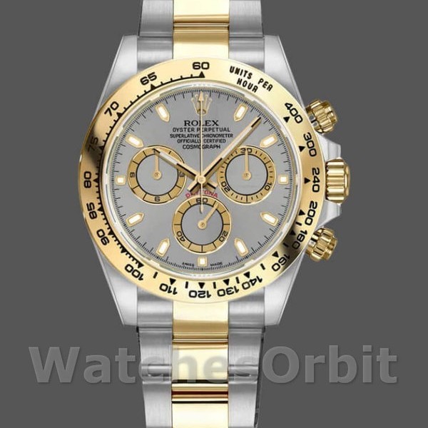 Replica Rolex Cosmograph Daytona-116503, 40 mm, wijzerplaat met index in rodium, heren