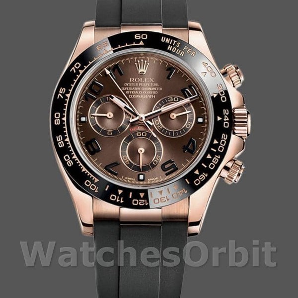Replica Rolex Cosmograph Daytona 40mm Heren-116515LN-Chocolade Arabische Wijzerplaat
