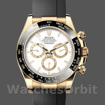 Replica Heren Rolex Cosmograph Daytona-126518LN, Wit